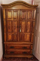 Antique Style Armoire on WHEELS