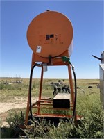 Overhead 300 Gal Fuel Barrel w/ Hose & Filter