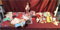 Vintage Dolls & Pieces & Lots of Doll Clothes