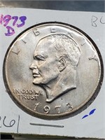 BU 1973-D Ike Dollar