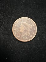 1828 Coronet Liberty Head Large Cent