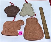 Assorted Clay&TerraCotta Molds
