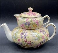 Lord Nelson Ware Heather Mini Stacking Teapot w/