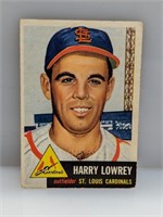 1953 Topps #16 Harry Lowery St. Louis Cardinals