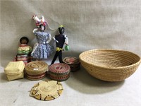 Vintage Weaved Baskets
