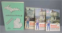 (4) Michigan guide books.