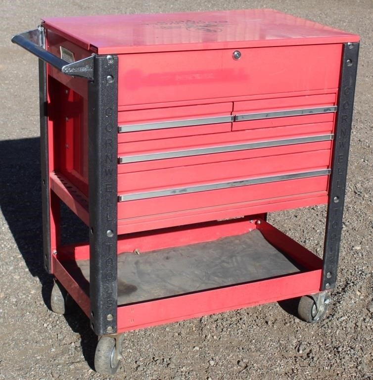 Cornwell Tools Tool Box on Casters | Linnebur Auctions, Inc.