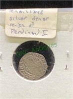 Ancient coin - Hungarian Renaissance silver debar