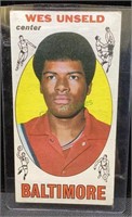 Sports card - 1969-70 Topps Wes Unseld rookie