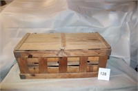 WOOD BERRY BOX W/ CARRIER CONTAINER