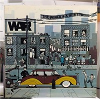 WAR - THE WORLD IS A GHETTO LP RECORD ALBUM