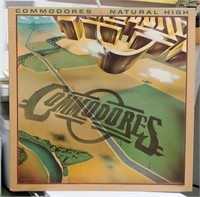 COMMODORES - NATURAL HIGH RECORD LP VINYL