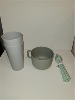 lot of Utensil & drink cups