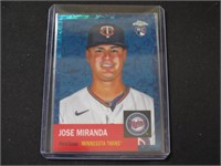 2022 TOPPS PLATINUM JOSE MIRANDA #D 087/199