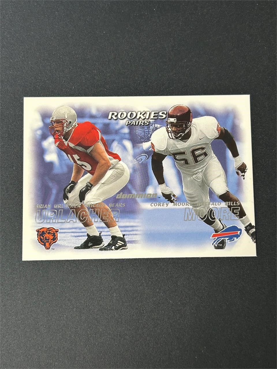 2000 SkyBox Dominion Brian Urlacher Rookie Card