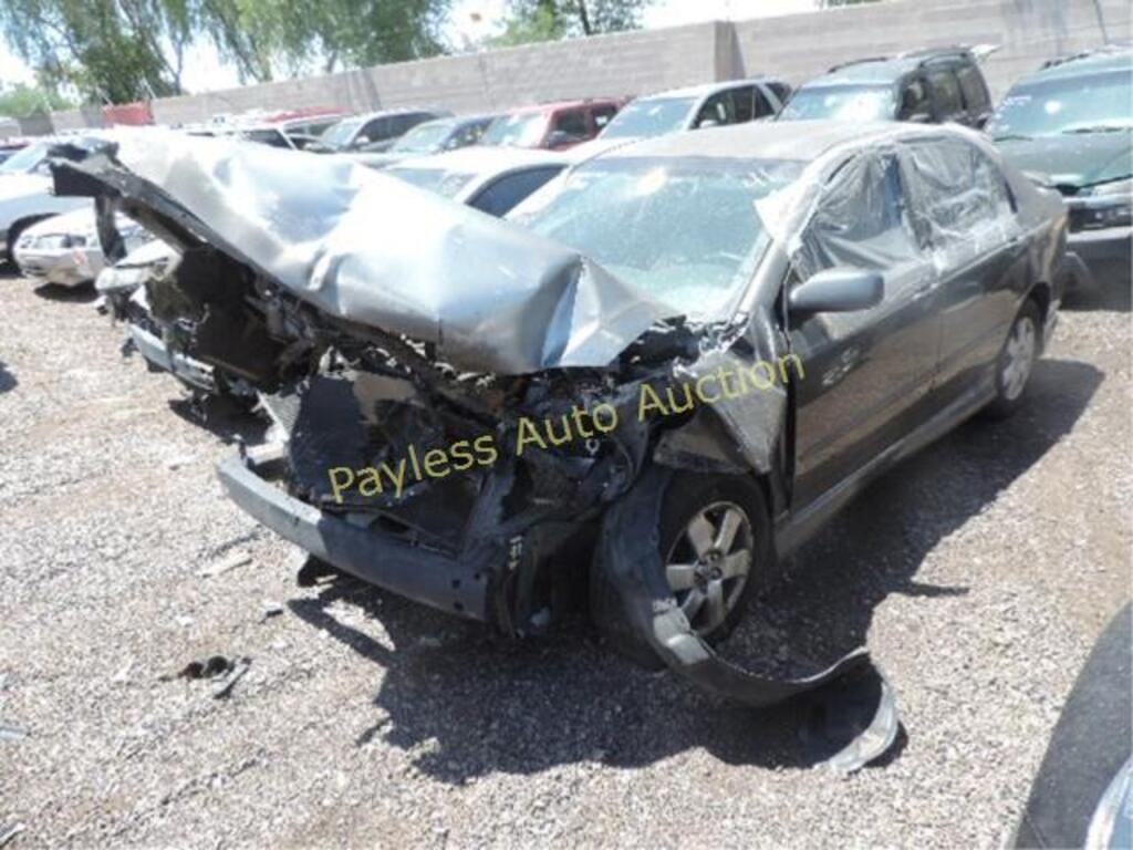 2008 Toyota Corolla 1NXBR32E08Z046369 Gray