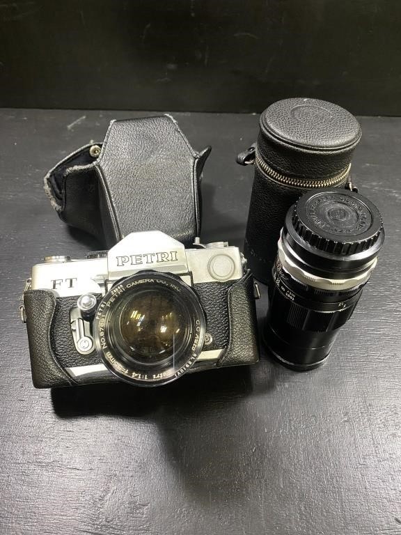 Vintage Petri FT 35mm Camera & More