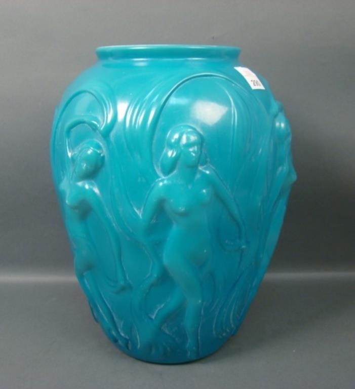 Phoenix Expieramental Blue Dancing Girls Vase