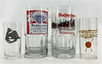 Tray- Budweiser Steins & Collectible Glasses