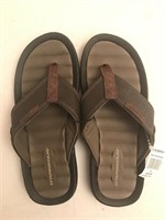 O'rageous Brown Comfort Flip Flops Size 9 New