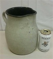 Antique Stoneware Buttermilk Pitcher