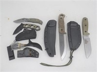 (5) Tactical Fixed Blade Knives – TOPS Y-2408