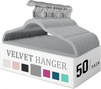 Premium Velvet Hangers 50 Pack