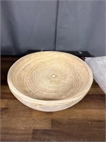 ANDALUCA Paulownia Wood Decorative Bowl