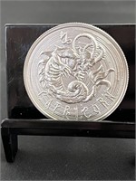 Capricorn Zombie Zodiac 1 Oz Silver Round