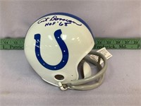 Art Donovan signed Colts mini helmet