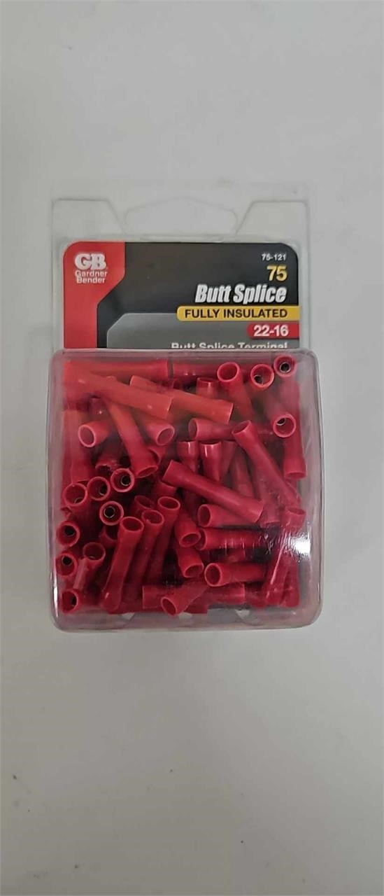 Gardner Bender 22-16 Butt Splice Red (75 pack)