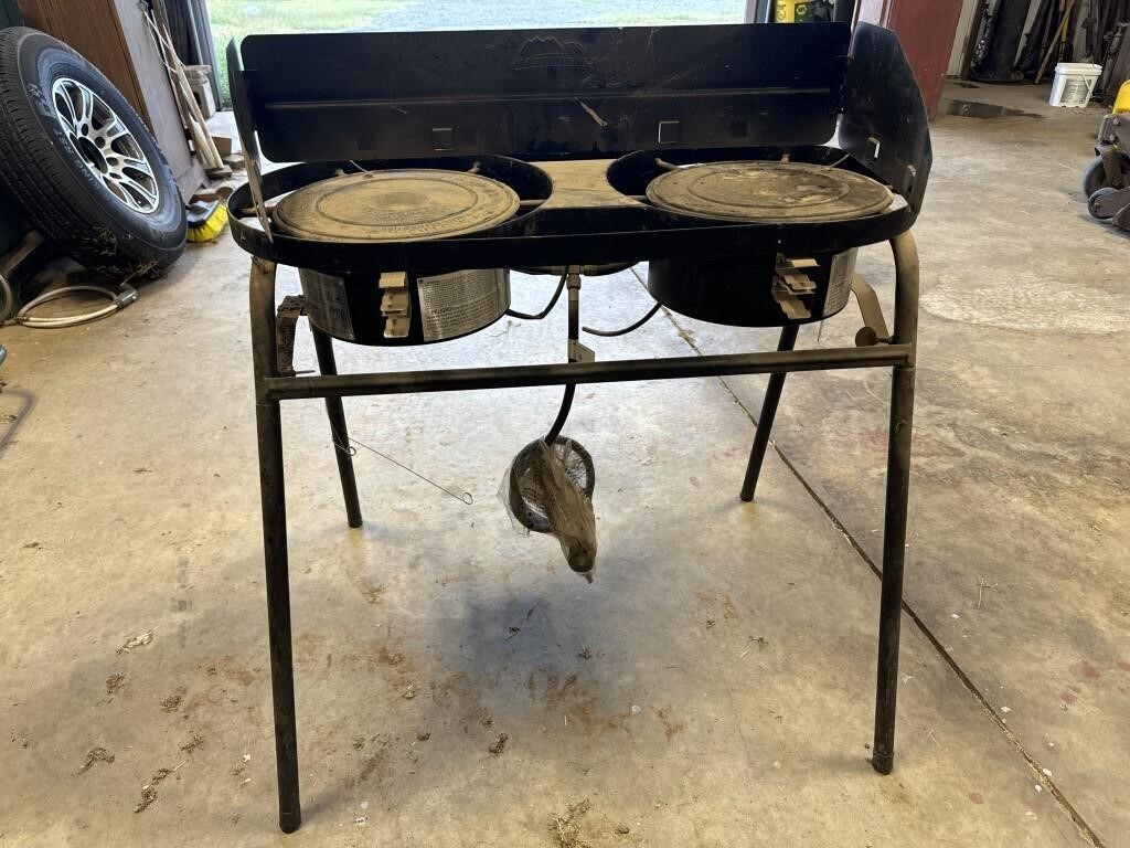 Master Built 2 Burner Stove