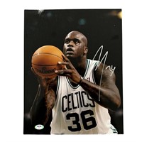 Shaquille O'Neal Boston Celtics Signed Photo