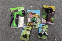 Hose Nozzles, Quick Connector, Splitter, Sprinkler