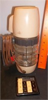 Vintage Travel Heated Thermos & Bakelite? Game