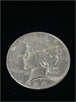 1935-S Silver Peace Dollar EF