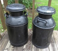 2 milk cans