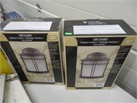 2 new outdoor lanterns