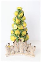 Italian Ceramic Lemon Tree