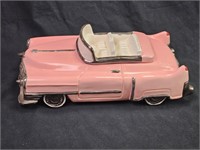 Vintage Pink Cadillac Cookie Jar - 15" Long