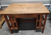 Stickley Antique Double-Sided Partners Desk