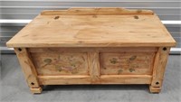 Cedar Lined Chest - Painted & Decorated