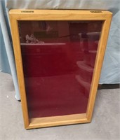 Display Case - approx 26" X 14"