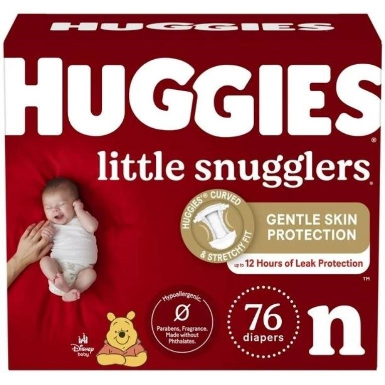 Huggies Little Snugglers Baby Diapers, Giga Pack,
