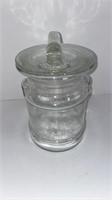 Barrel cracker jar