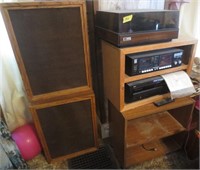 Stereo system and stand