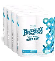 Amazon Brand - Presto! 2-Ply Toilet