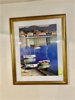 Large Gold Framed Print