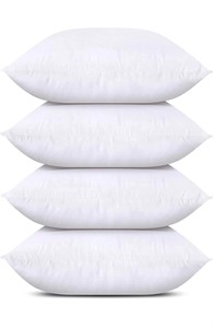 $40 4PK (16x16") Bedding Throw Pillow