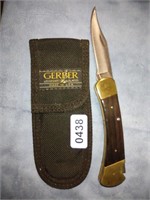 Buck Folding Knife w/Gerber Case